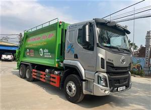 Xe cuốn ép rác chở rác Chenglong - 22 Khối